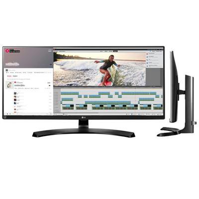 LG 34" Class UltraWide WQHD IPS LED Monitor, 21:9, 5 ms, 5M:1-Contrast - 34UM88-P
