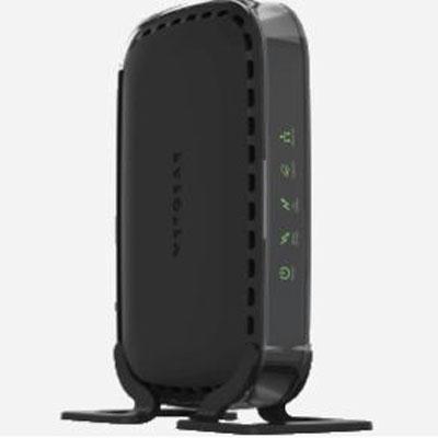 Netgear CM400 DOCSIS 3.0 Cable Modem, 8x4 Channel Bonding, High-speed Cable Modem, 343Mbps Download Speed, 122Mbps Upload Speed, Black - CM400-100NAS