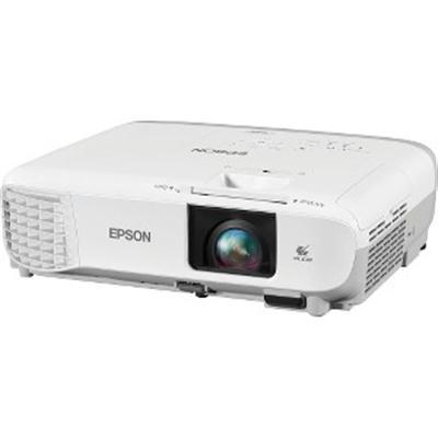 Epson PowerLite 109W Desktop Data Projector, 3LCD WXGA (1280x800), 4000 Lumens, 15,000:1, White  - V11H861020