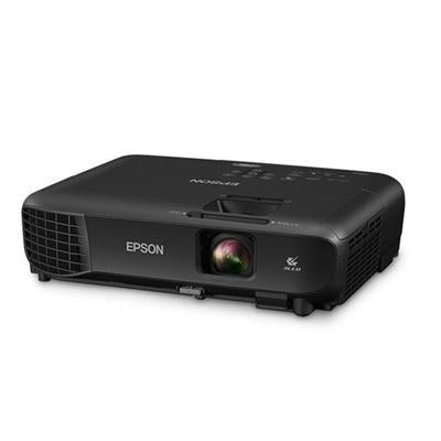 Epson PowerLite 1266 Wireless Data Projector, 3LCD WXGA (1280x800), 3600 Lumens, 15,000:1, Black - V11H845120