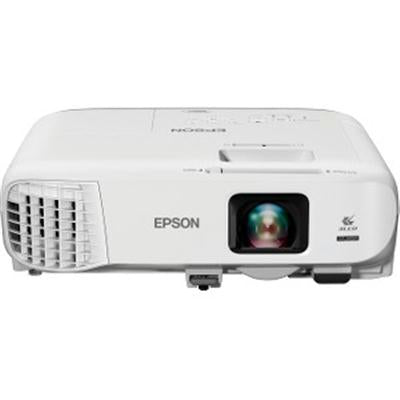 Epson PowerLite 990U Projector, 3LCD WUXGA (1920 x 1200), 3800-Lumen, 15000:1, White - V11H867020