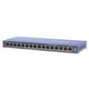 Netgear ProSafe 16-Port Fast Ethernet Unmanaged Switch, 16 x RJ-45 Ports, 8 PoE ports, Wall-mountable - FS116PNA