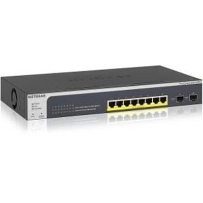 Netgear Insight Managed 8-Port Gigabit Ethernet Switch, High-Power PoE+ Smart Cloud Switch, 2 SFP Ports - GC510PP-100NAS