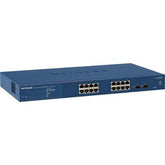 Netgear ProSafe GS716Tv3 16-Port Gigabit Smart Managed Switch, 2 SFP Ports, Desktop/Rack-mountable - GS716T-300NAS