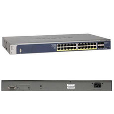 Netgear Prosafe M4100-24G-PoE 24-port Gigabit Managed Switch, 24 x PoE+ 4 x 1G SFP Ports,GSM7224P-100NES