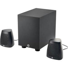 HP Speaker System 400, Wired Satellite Speakers and Subwoofer - 1FN47AA#ABL