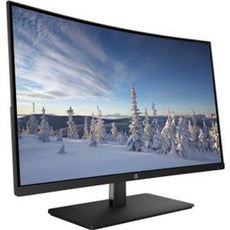 HP 27b 27" FHD Curved LED LCD Monitor, 5ms, 16:9, 10M:1-Contrast - 1AT04AA#ABA