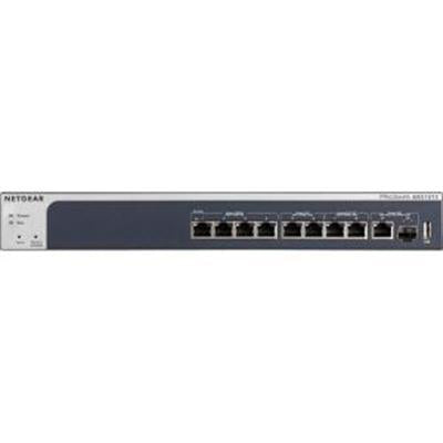 Netgear Prosafe 8-port Multi-Gigabit Ethernet Smart Managed Pro Switch With 10G Copper/Fiber Uplinks, 8 x Rj-45  MS510TX-100NAS