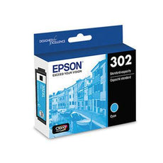 Epson 302 Claria Premium Standard-capacity Cyan Ink Cartridge - T302220-S