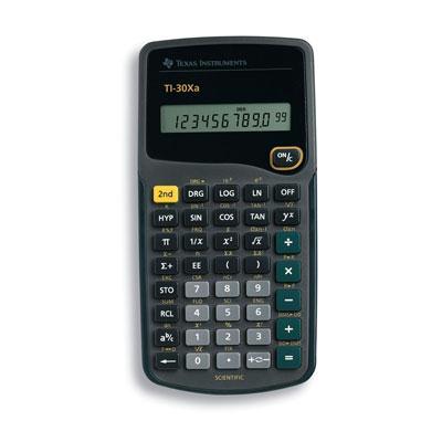 Texas Instruments TI-30Xa Scientific Calculator 30XA/TBL/1L1/H