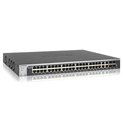 Netgear Prosafe 48-port 10-Gigabit Smart Managed Switch, 44 10G Copper ports + 4 SFP+ Ports - XS748T-100NES