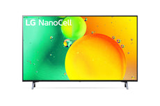 LG 42.5" 4K Ultra HD NanoCell Smart TV, 60Hz, Speakers, webOS22 - 43NANO75UQA