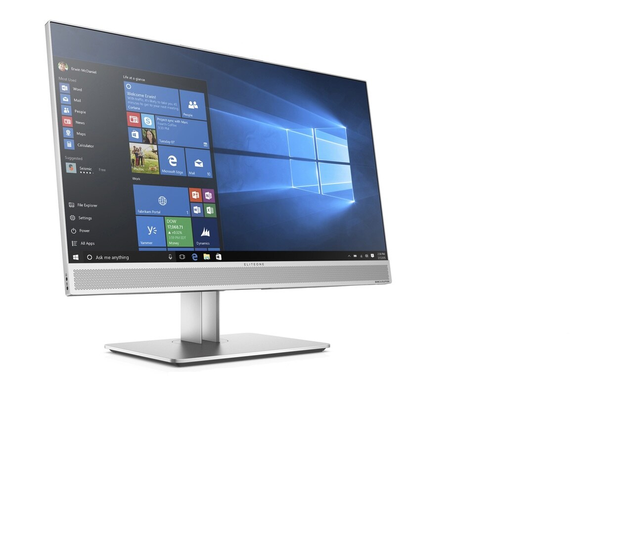 HP EliteOne 800 G4 23.8" Full HD (Non-Touch) All-in-One Desktop PC, Intel Core i5-8500, 3.00GHz, 8GB RAM, 512GB SSD, Windows 10 Pro 64-Bit - 9DW21U8#ABA