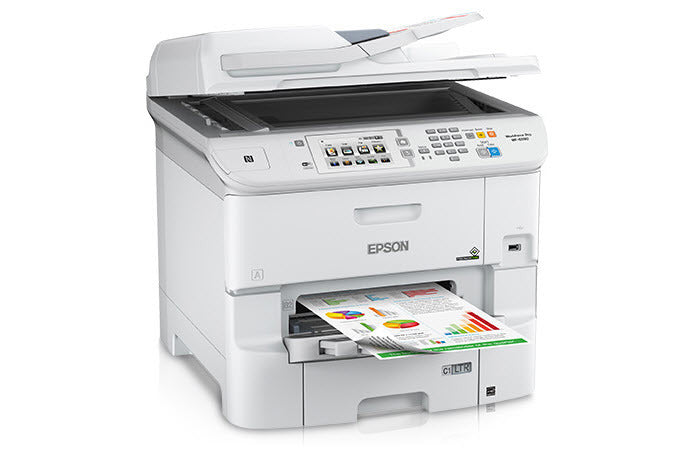 Epson WorkForce Pro WF-6590 Network Multifunction Color Printer, 24/24 ppm, 75000 Pages, USB, WiFi, Ethernet - C11CD49201-NA