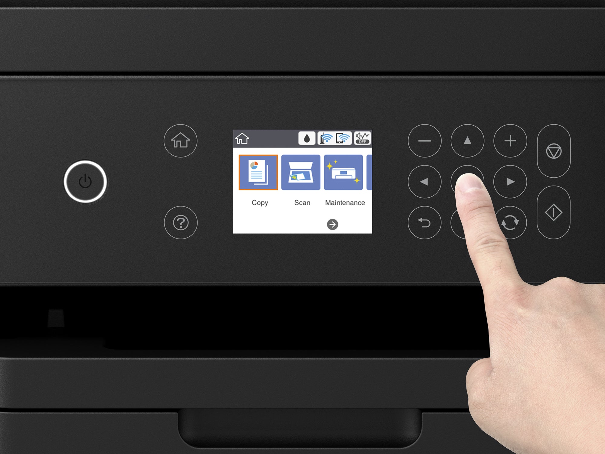 Epson WorkForce ET-3750 EcoTank All-in-One Supertank Printer /Copy /Scan C11CG20201-N