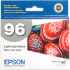 Epson 96 Light Light Black Ink Cartridge for Stylus Photo R2880 Printer, 6065 Pages - T096920