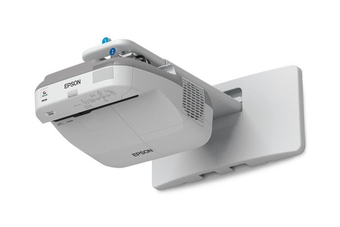 Epson PowerLite 585W 3300-Lumen WXGA Ultra-Short Throw 3LCD Projector - HDTV - 16:10 V11H602320