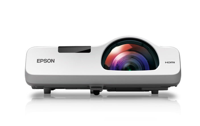 Epson PowerLite 530 Short Throw Projector, 3LCD XGA (1024 x 768), 3200 Lumens, 16,000:1, White - V11H673020