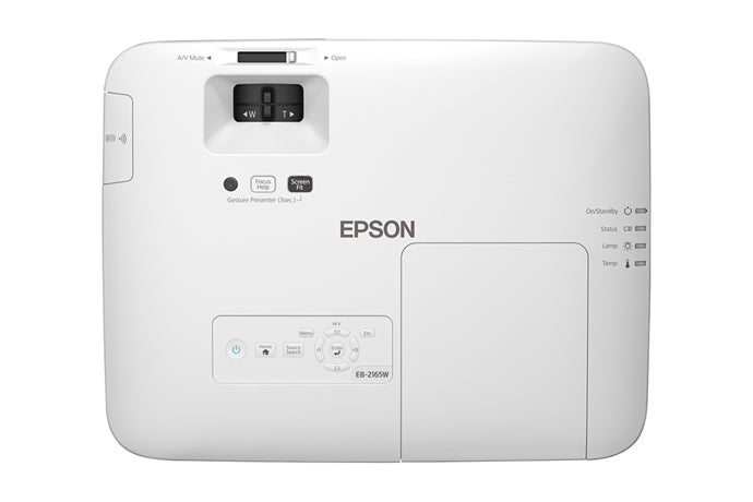 Epson PowerLite 2165W 5500-Lumen WXGA 3LCD Projector - 720p - HDTV - 16:10