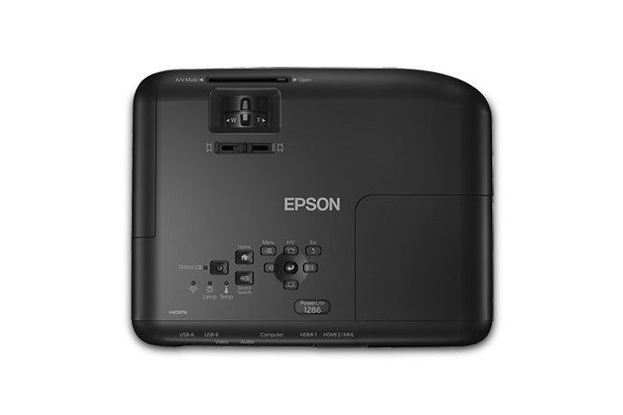 Epson PowerLite 1286 3600-Lumen WUXGA 3LCD Projector - 1080p - HDTV - 16:10
