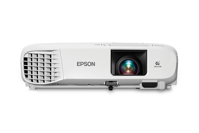 Epson PowerLite X39 Projector, 3LCD XGA (1024 x 768), 3500-Lumen, 15,000:1, White - V11H855020