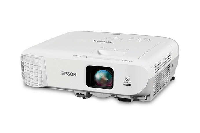 Epson PowerLite 990U Projector, 3LCD WUXGA (1920 x 1200), 3800-Lumen, 15000:1, White - V11H867020