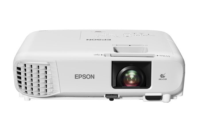 Epson PowerLite 119W 3LCD WXGA Classroom Projector with Dual HDMI, 4000 Lumens, 16000:1-Contrast - V11H985020-N (Certified Refurbished)