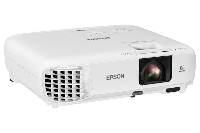 Epson PowerLite 119W 3LCD WXGA Classroom Projector with Dual HDMI, 4000 Lumens, 16000:1-Contrast - V11H985020-N (Certified Refurbished)