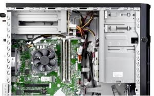 HPE ProLiant ML30 Gen10 Server, Intel Xeon E-2124, 3.3 GHz, 8GB DDR4, 350 W, Ethernet, Tower (4U)  - P06781-S01