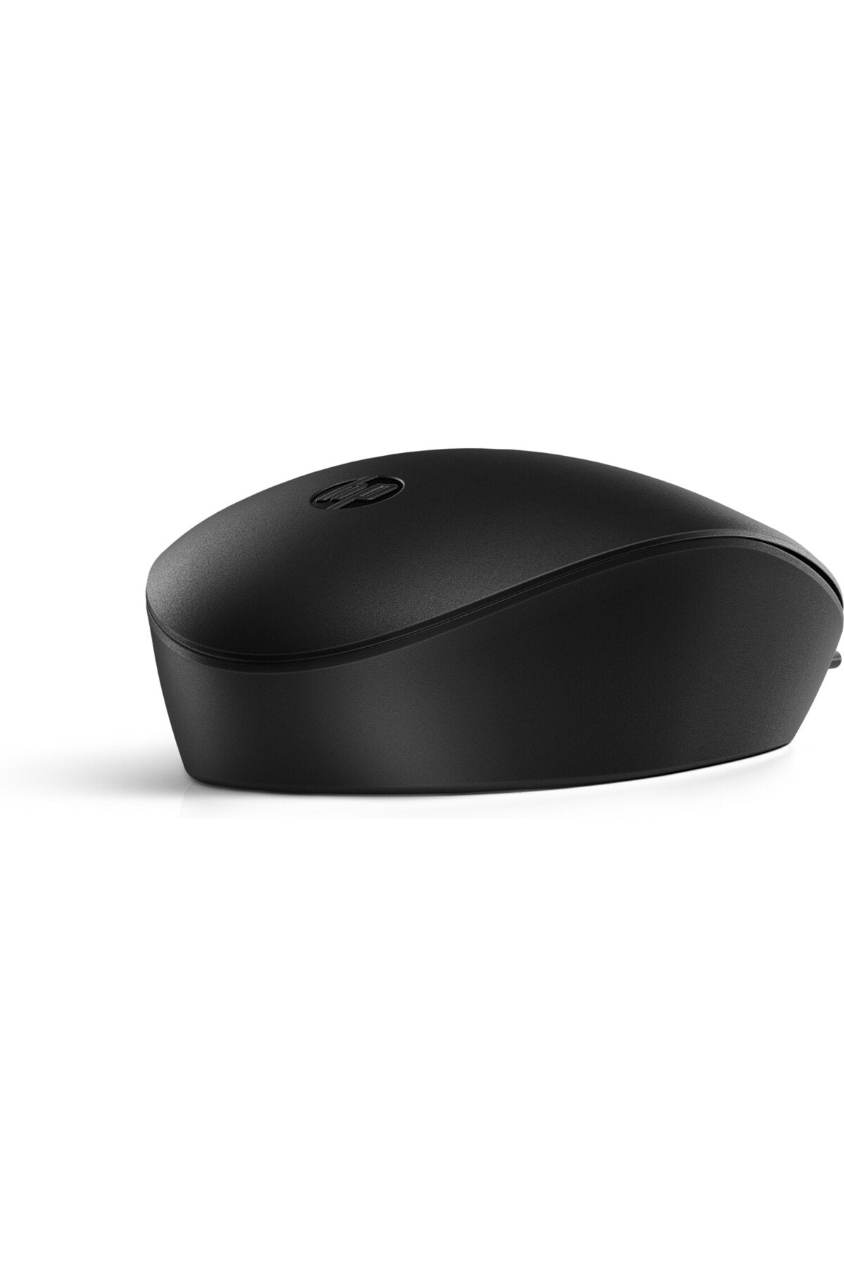 HP 125 Optical Wired Mouse, 1200 dpi, USB, Scroll Wheel, Black - 265A9UT