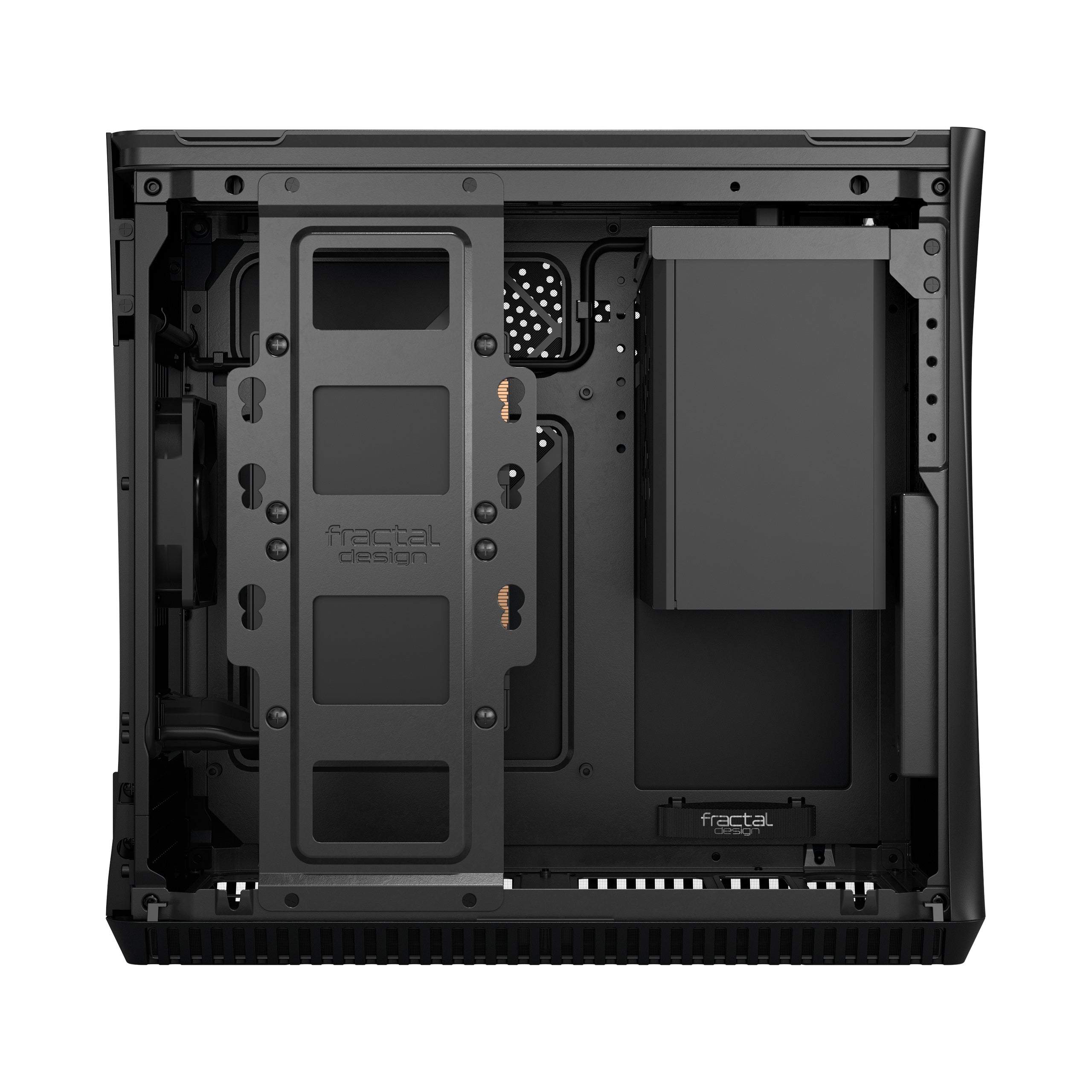 Fractal Design Era ITX SFF Computer Case, USB Ports, Cooling Fans, One 3.5" HDD or Two 2.5" SSDs Support, Carbon Black - FD-CA-ERA-ITX-BK