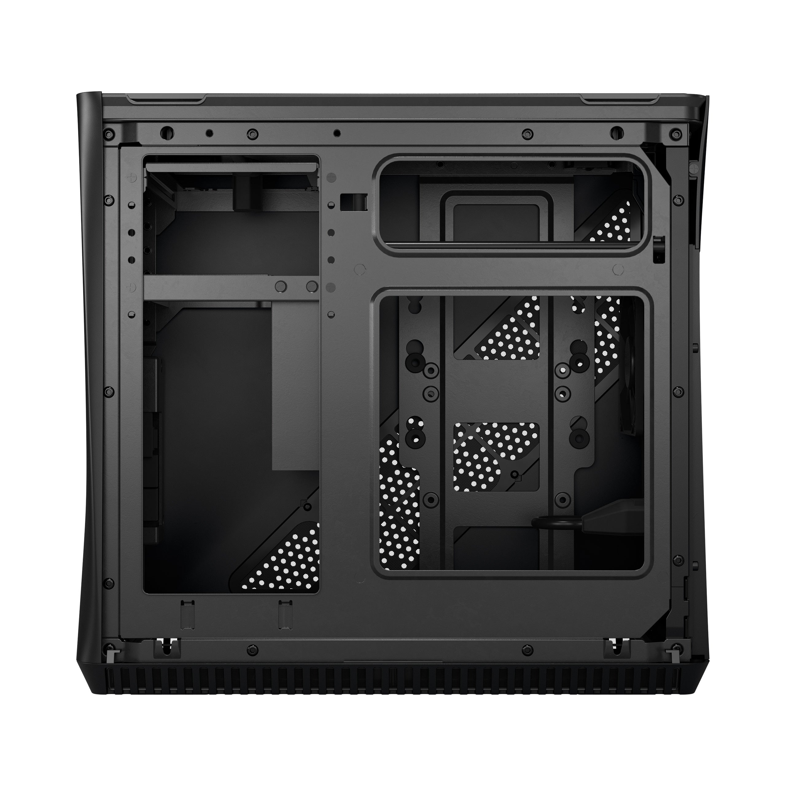 Fractal Design Era ITX SFF Computer Case, USB Ports, Cooling Fans, One 3.5" HDD or Two 2.5" SSDs Support, Carbon Black - FD-CA-ERA-ITX-BK