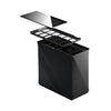 Fractal Design Era ITX SFF Computer Case, USB Ports, Cooling Fans, One 3.5" HDD or Two 2.5" SSDs Support, Carbon Black - FD-CA-ERA-ITX-BK