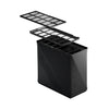 Fractal Design Era ITX SFF Computer Case, USB Ports, Cooling Fans, One 3.5" HDD or Two 2.5" SSDs Support, Carbon Black - FD-CA-ERA-ITX-BK