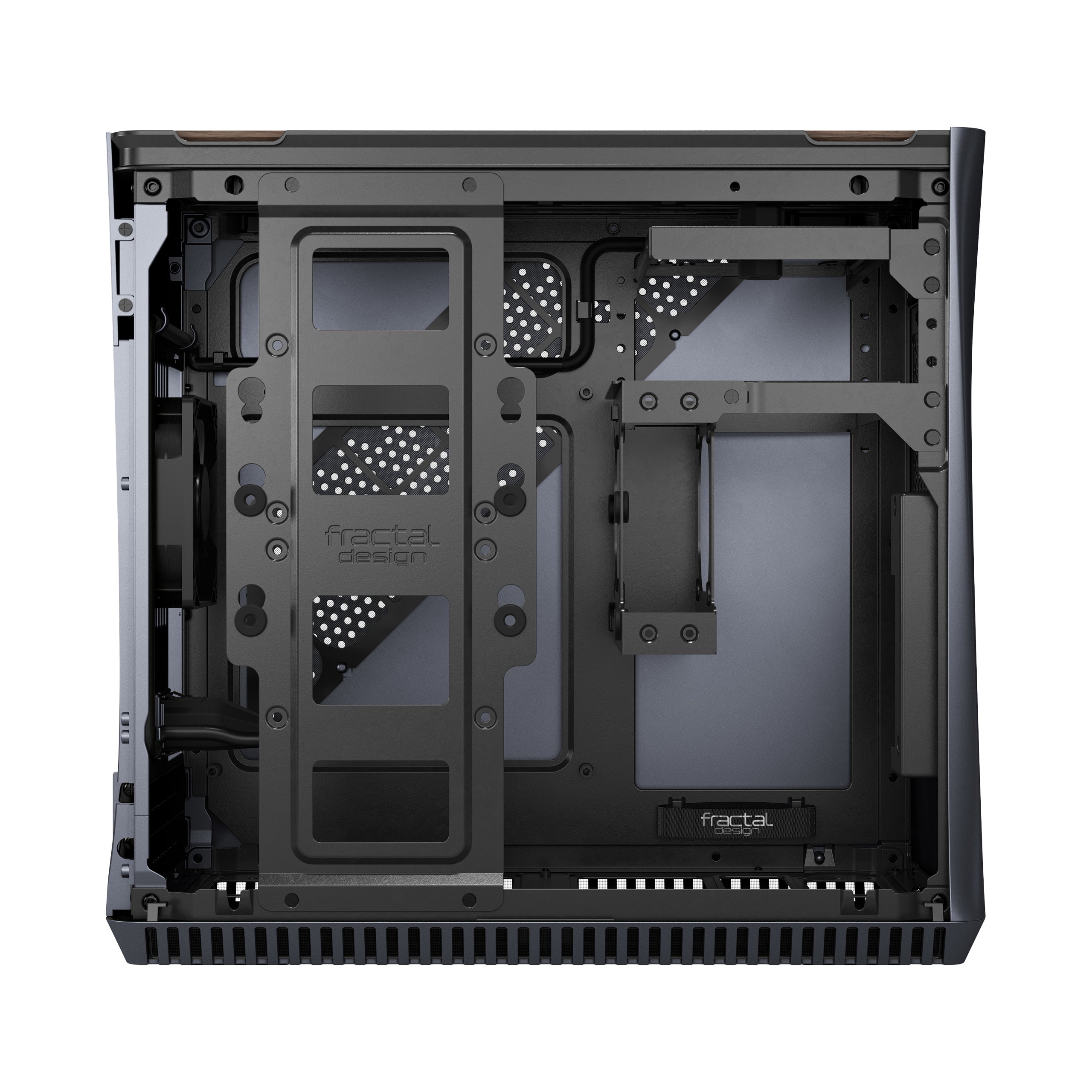 Fractal Design Era ITX SFF Computer Case, USB Ports, Cooling Fans, One 3.5" HDD or Two 2.5" SSDs Support, Titanium Gray - FD-CA-ERA-ITX-GY