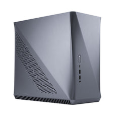 Fractal Design Era ITX SFF Computer Case, USB Ports, Cooling Fans, One 3.5" HDD or Two 2.5" SSDs Support, Titanium Gray - FD-CA-ERA-ITX-GY