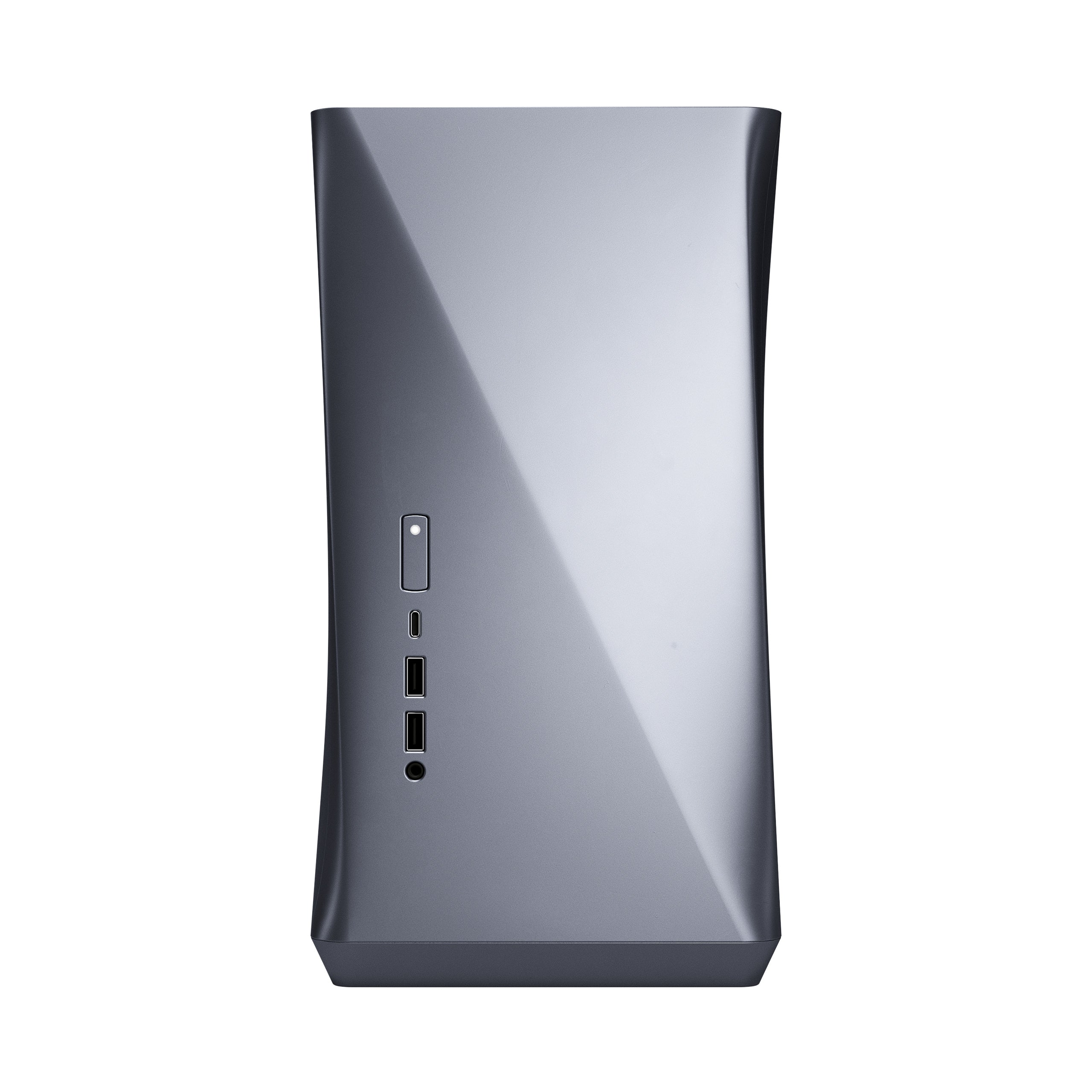 Fractal Design Era ITX SFF Computer Case, USB Ports, Cooling Fans, One 3.5" HDD or Two 2.5" SSDs Support, Titanium Gray - FD-CA-ERA-ITX-GY