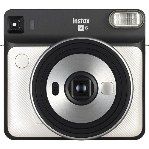 Fujifilm Instax SQUARE SQ6 Instant Camera, Instant Film, Pearl White- 16581458