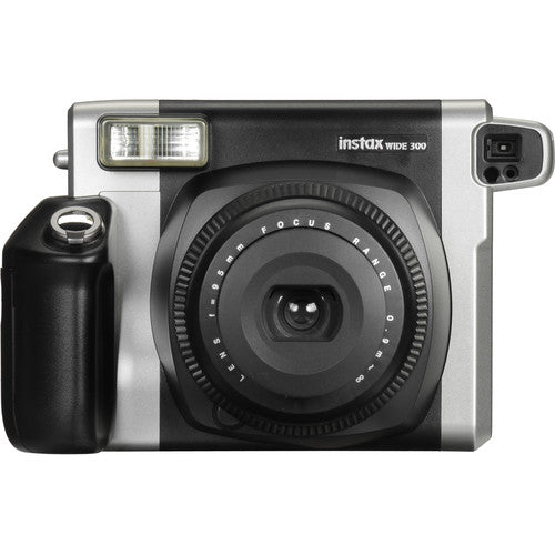 Fujifilm Instax Wide 300 Instant Camera, Instant Color Film Camera, Black- 16445783
