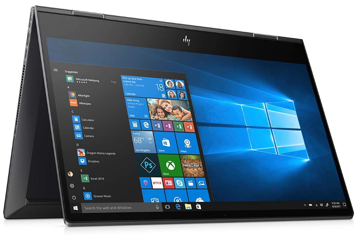 HP Envy x360 15z-ds100 15.6" FHD Convertible Notebook, AMD R7-4700U, 2.0GHz, 16GB RAM, 512GB SSD, Win10H - 2S7L1U8#ABA (Certified Refurbished)