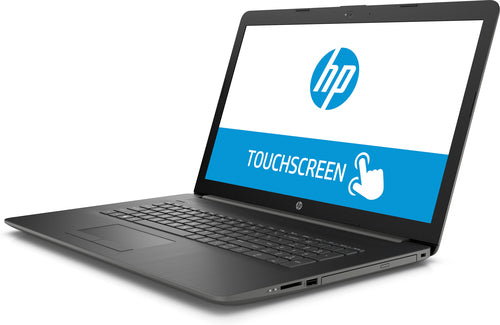 HP 17-ca0044cl 17.3" HD+ Touchscreen Laptop, AMD Ryzen 3 2300U, 2.0GHz, 12GB RAM,  1TB HDD, Windows 10 Home 64-bit- 4MC52UA#ABA