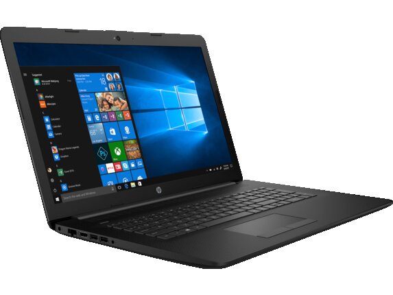 HP 17-by0000 17.3" HD+ (Non-Touch) Notebook, AMD A9-9425, 3.10GHz, 8GB RAM, 1TB HDD SATA, Windows 10 Home 64-Bit- 6FH74U8#ABA