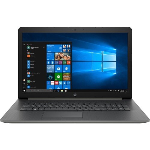 HP 17-by0000 17.3" HD+ (Non-Touch) Notebook, AMD A9-9425, 3.10GHz, 8GB RAM, 1TB HDD SATA, Windows 10 Home 64-Bit- 5KK32U8#ABA