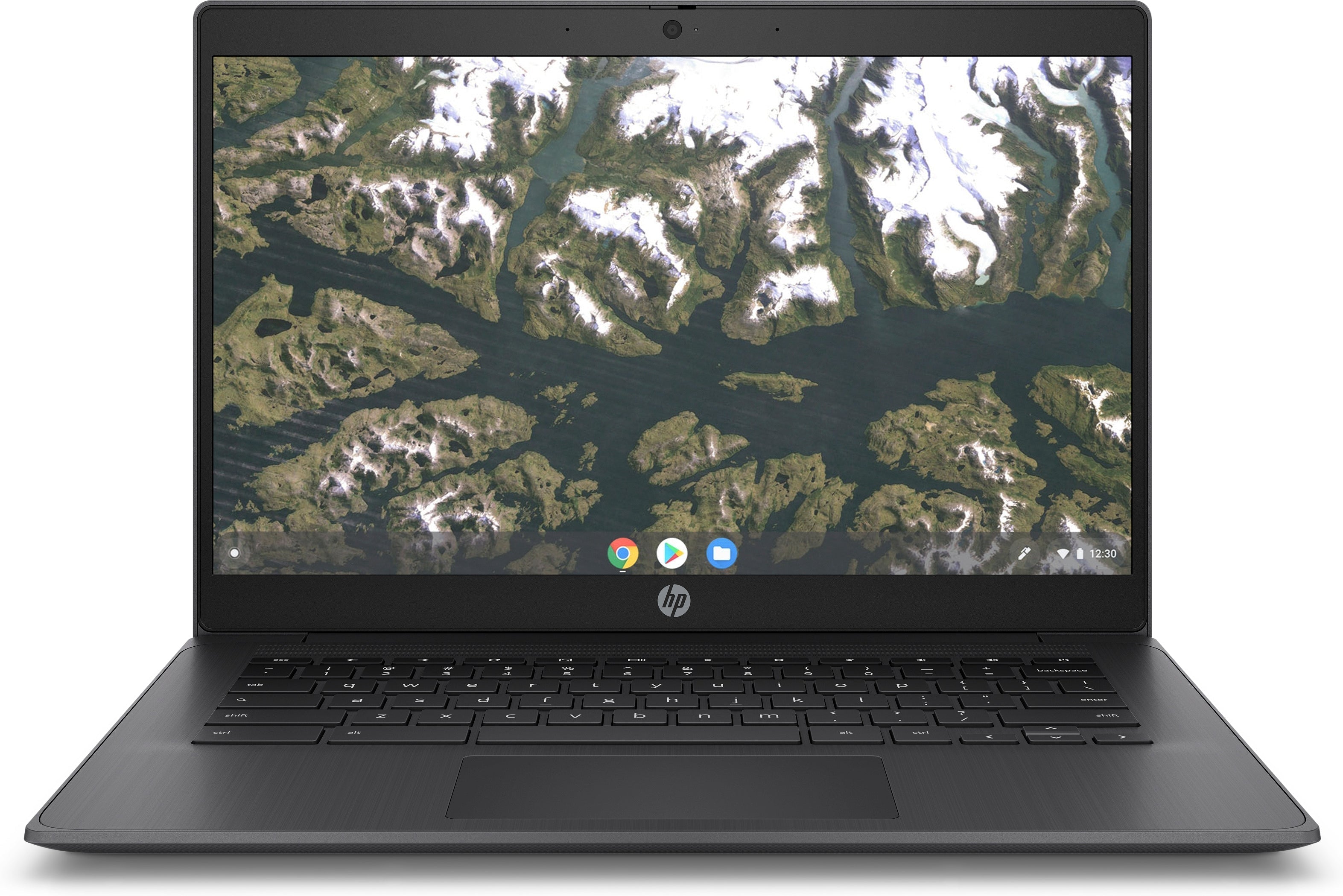 HP 14-G6 14" FHD Chromebook, Intel Celeron N4120, 1.10GHz, 8GB RAM, 64GB eMMC, Chrome OS - 1A749UT#ABA (Certified Refurbished)
