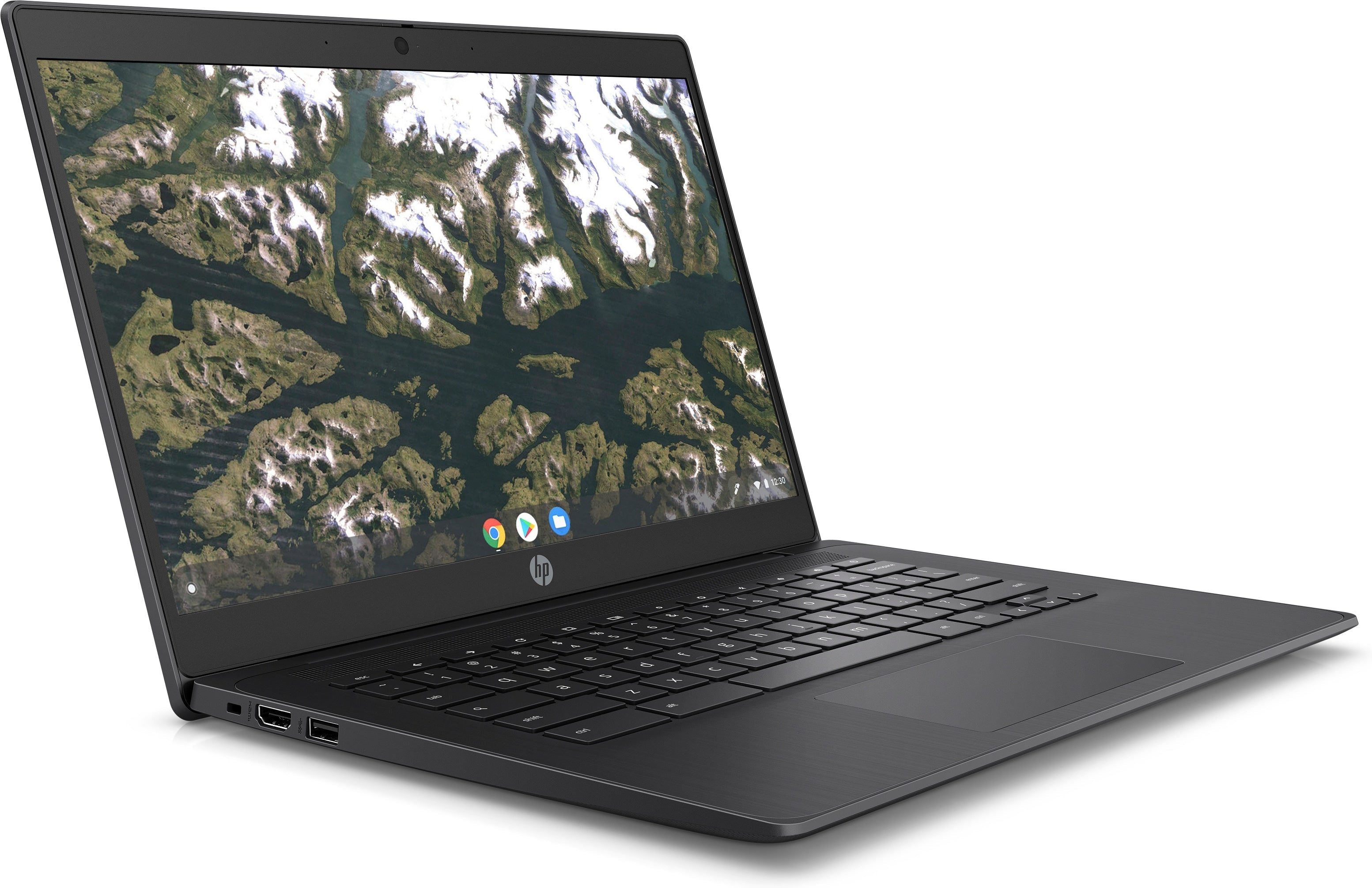 HP 14-G6 14" HD Touch Chromebook, Intel Celeron N4020, 1.10GHz, 8GB RAM, 32GB eMMC, Chrome OS - 1A748UT#ABA