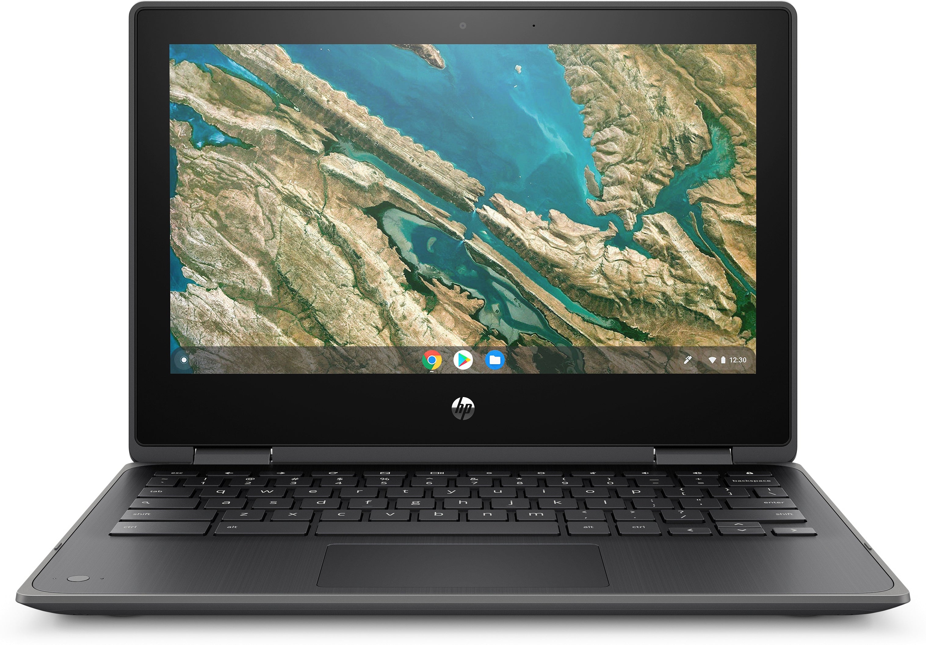 HP x360 11 G3 EE 11.6" HD Convertible Chromebook, Intel Celeron N4020, 1.10GHz, 4GB RAM, 32GB eMMC, Chrome OS - 1A767UT#ABA