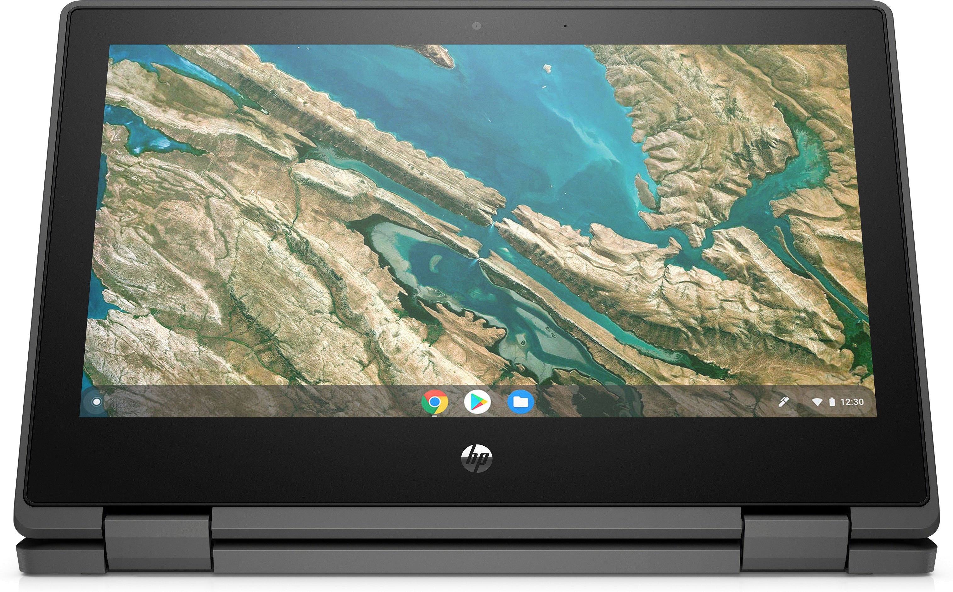 HP x360 11 G3 EE 11.6" HD Convertible Chromebook, Intel Celeron N4020, 1.10GHz, 4GB RAM, 32GB eMMC, Chrome OS - 1A767UT#ABA