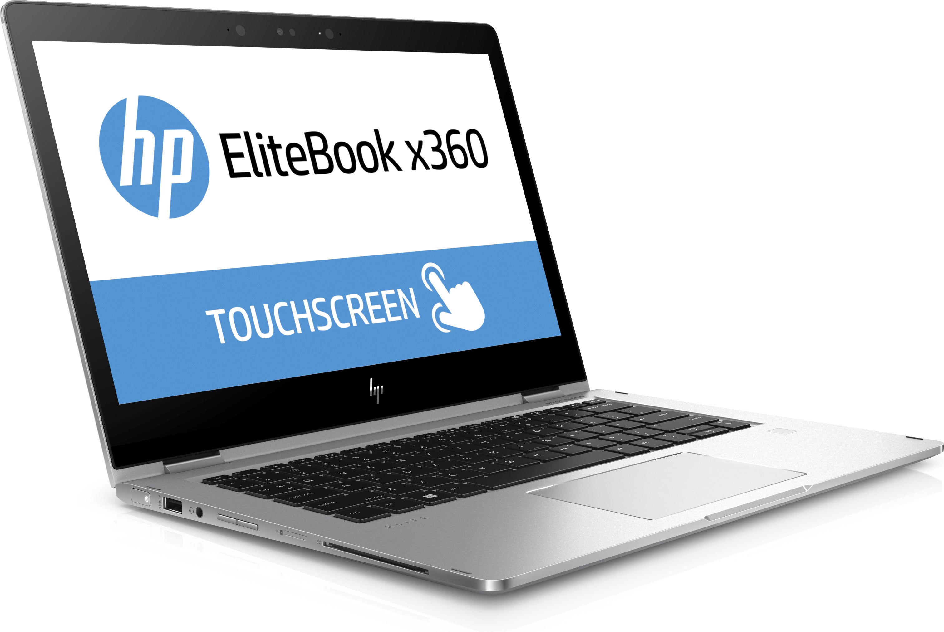HP EliteBook X360 1030-G2 13.3" FHD (Touch) Convertible PC, Intel i7-7600U, 2.80 GHz, 16GB RAM, 512GB SSD, Win10P - 8TT26U8#ABA