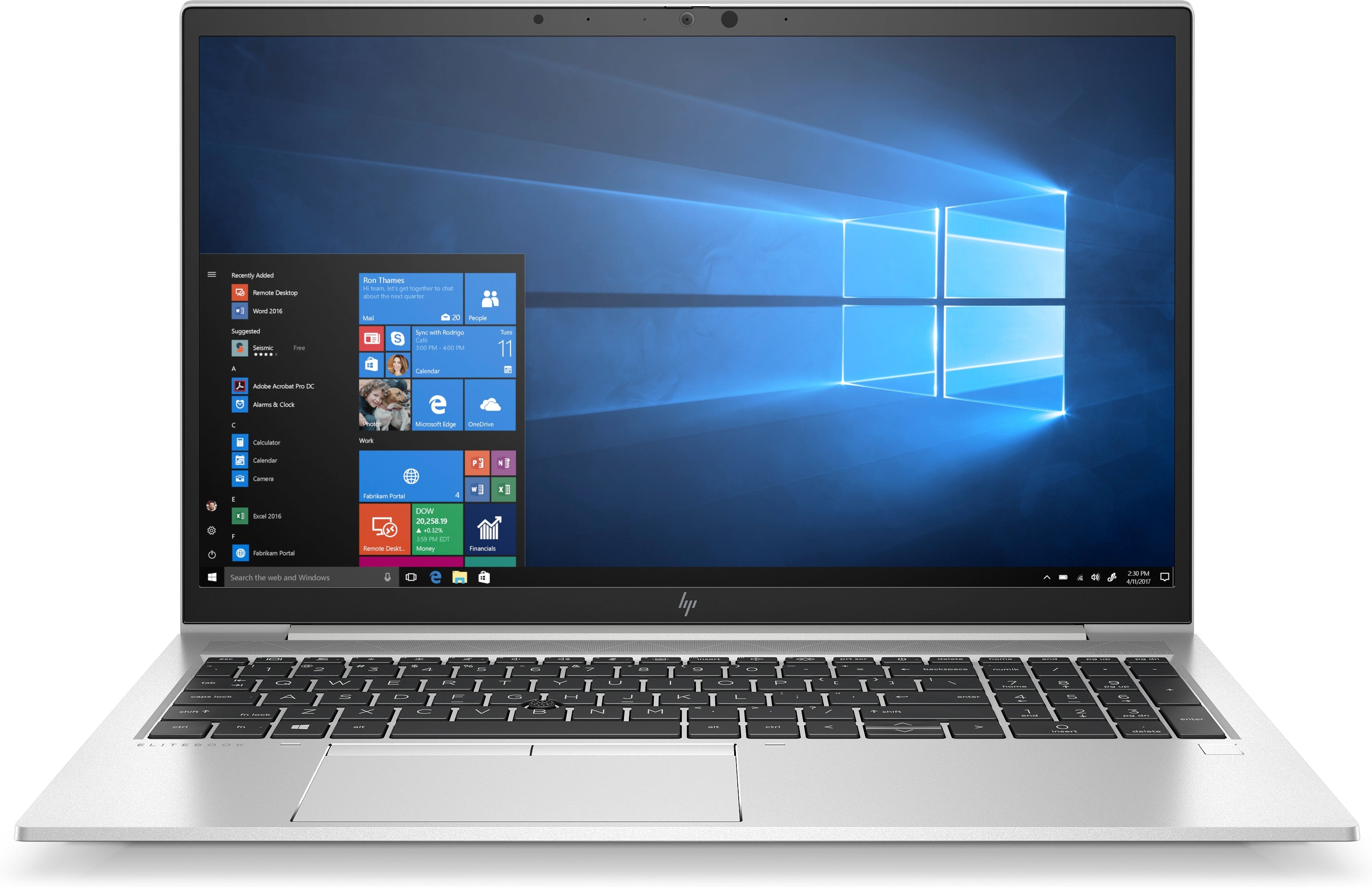 HP EliteBook 850 G7 15.6" FHD (NonTouch) Notebook, Intel i7-10510U, 1.80GHz, 8GB RAM, 256GB SSD, Win10P - 1F6C7UT#ABA