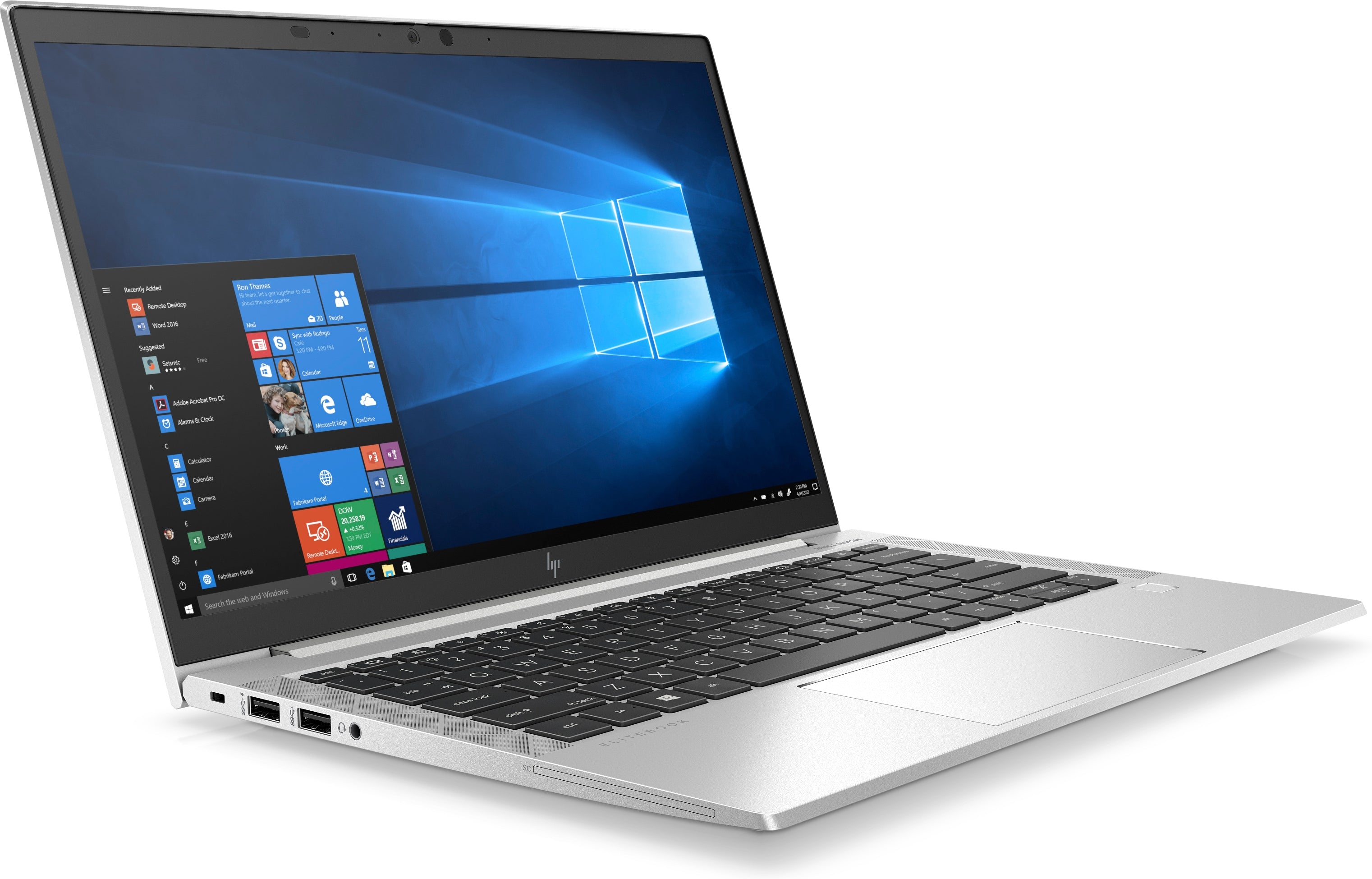 HP EliteBook 830 G7 13.3" FHD (NonTouch) Notebook, Intel i7-10610U, 1.80GHz, 8GB RAM, 256GB SSD, Win10P- 1C9J2UT#ABA